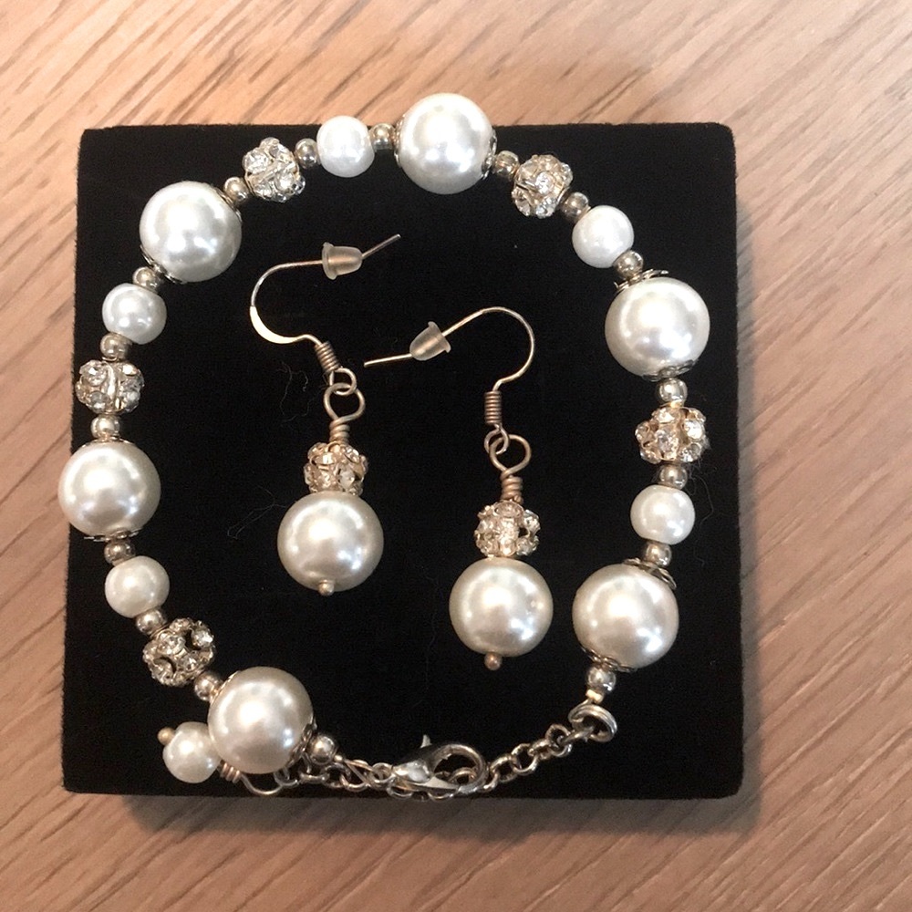 Ivory Pearl Jewelry set
